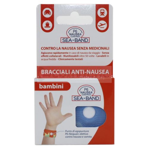 BRACCIALE ANTI NAUSEA PER BAMBINI P6 NAUSEA CONTROL 2 PEZZI - lepimpinelle.it