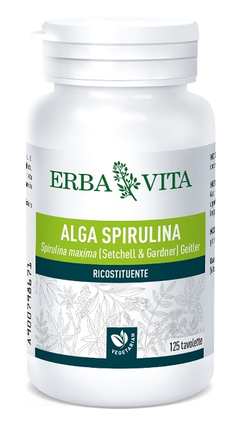ALGA SPIRULINA 125 TAVOLETTE 400 MG - lepimpinelle.it