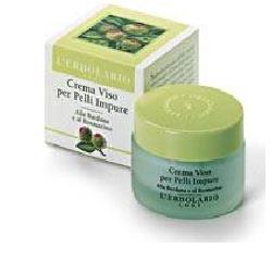 CREMA VISO PELLI IMPURE BARDANA E ROSMARINO 30 ML - lepimpinelle.it