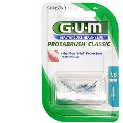 GUM PROXABRUSH CLASSIC 614 SCOVOLINO INTERDENTALE 8 PEZZI - lepimpinelle.it