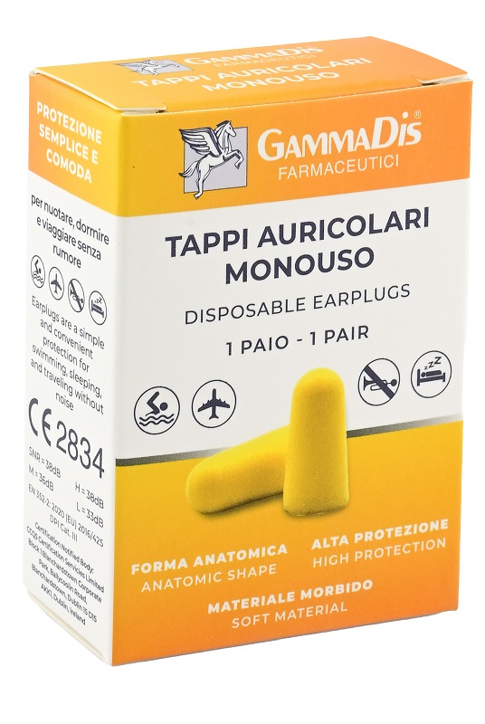 TAPPO AURICOLARE EAR GOMMAPIUMA 2 PEZZI GAMMADIS - lepimpinelle.it