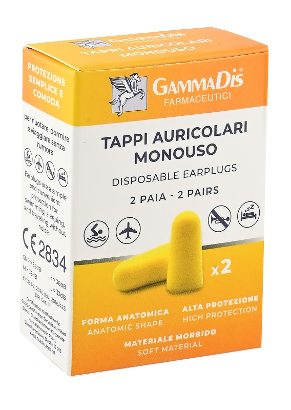 TAPPO AURICOLARE EAR GOMMAPIUMA 4 PEZZI GAMMADIS - lepimpinelle.it