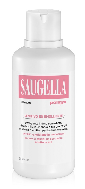 SAUGELLA POLIGYN PH NEUTRO DETERGENTE INTIMO LENITIVO ED EMOLLIENTE 500 ML - lepimpinelle.it