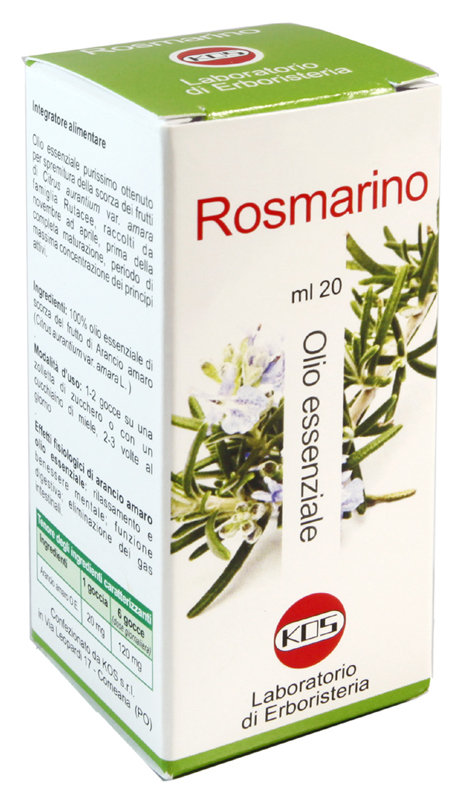 ROSMARINO OLIO ESSENZIALE 20 ML - lepimpinelle.it