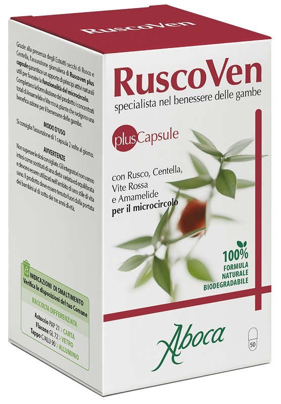RUSCOVEN PLUS 50 CAPSULE - lepimpinelle.it