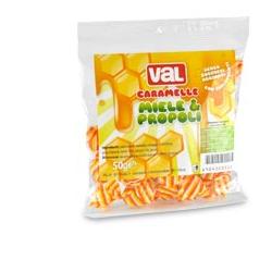 VAL CARAMELLA MIELE PROPOLI SENZA ZUCCHERO 50 G - lepimpinelle.it