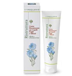 RISTRUTTURA CREMA RISTRUTTURANTE CAPELLI FRAGILI E SFIBRATI OLIO ED ESTRATTO DI LINO 150 ML - lepimpinelle.it