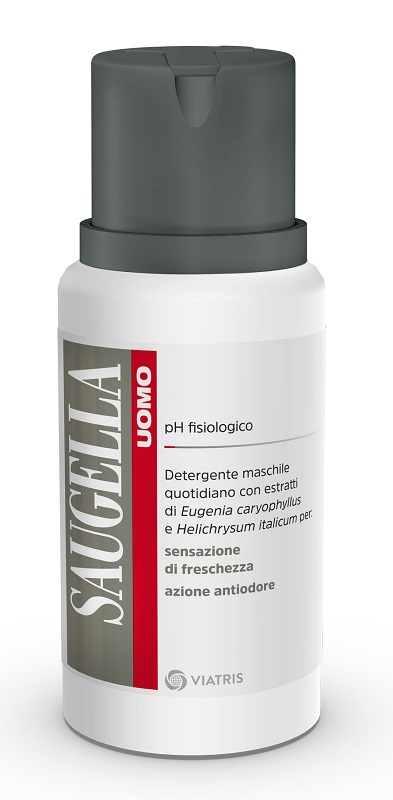SAUGELLA UOMO PH FISIOLOGICO DETERGENTE MASCHILE 200 ML - lepimpinelle.it