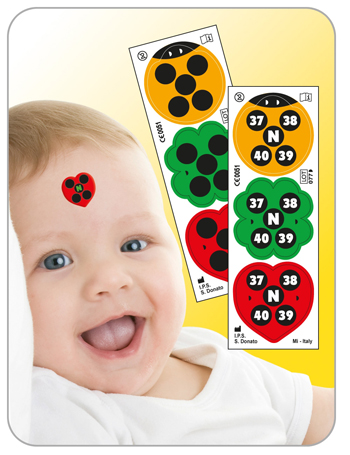 TERMOMETRO FEBBRE 48H FEVERMONITOR 3 PEZZI ADESIVO MONOUSO - lepimpinelle.it