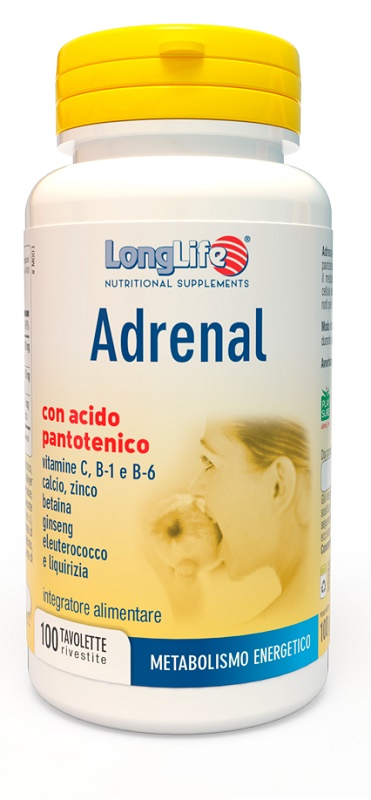 LONGLIFE ADRENAL 100 TAVOLETTE MASTICABILI RIVESTITE - lepimpinelle.it