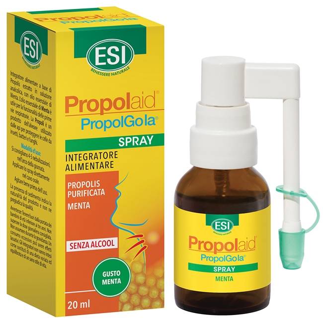 ESI PROPOLAID SPRAY GOLA ANALCOLICO MENTA 20 ML - lepimpinelle.it