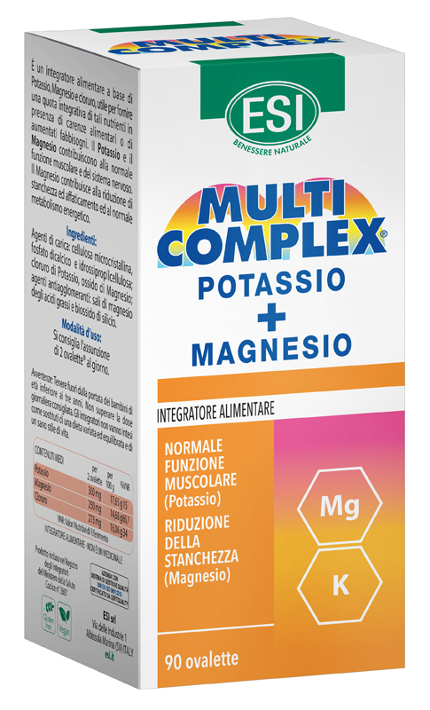 ESI MULTICOMPLEX POTASSIO MG 90 OVALETTE - lepimpinelle.it