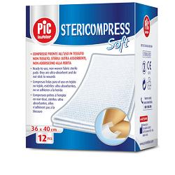 STERICOMPRESS SOFT XL GARZA TNT 18X40CM 12 PEZZI - lepimpinelle.it
