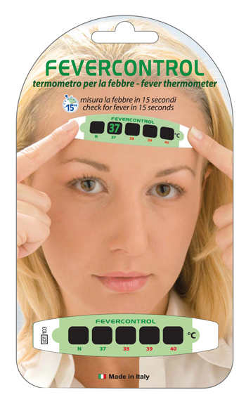 TERMOMETRO FEBBRE FEVERCONTROL 1 PEZZO - lepimpinelle.it