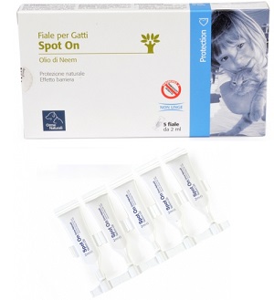 PROTECTION SPOTON GATTO 5 X 2 ML - lepimpinelle.it