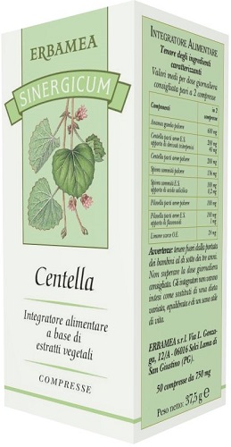 SINERGICUM CENTELLA 50 COMPRESSE - lepimpinelle.it