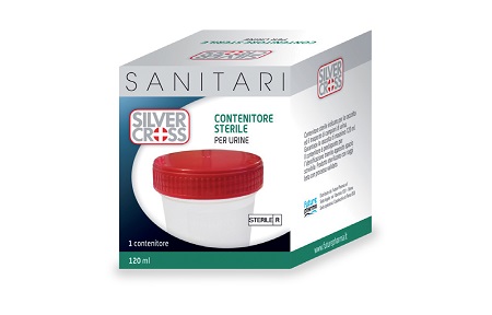 SILVER CROSS CONTENITORE URINA 120ML - lepimpinelle.it