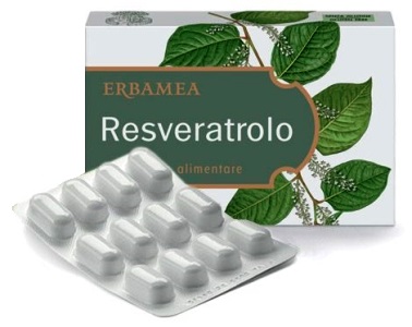 RESVERATROLO 24 CAPSULE 11,76 G - lepimpinelle.it