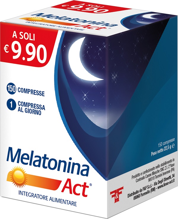 MELATONINA ACT 150 COMPRESSE - lepimpinelle.it