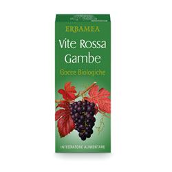 VITE ROSSA GAMBE GOCCE BIOLOGICHE 100 ML - lepimpinelle.it