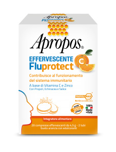 APROPOS FLUPROTECT EFFERVESCENTE C 20 COMPRESSE - lepimpinelle.it