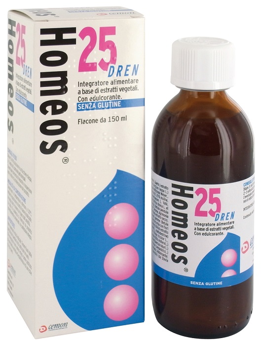 HOMEOS 25 DREN 150ML - lepimpinelle.it