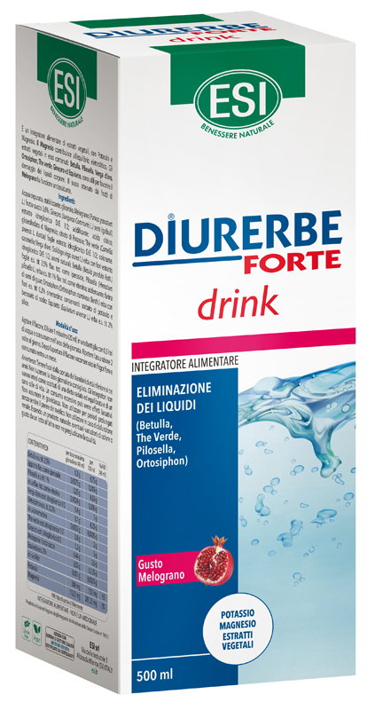 ESI DIURERBE FORTE DRINK MELOGRANO 500 ML - lepimpinelle.it