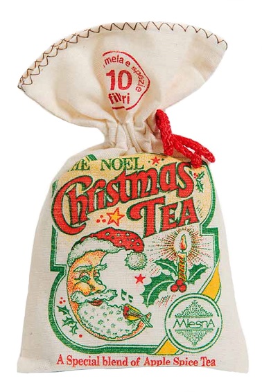 MLESNA CHRISTMAS TEA TE' NERO DI CEYLON DI ALTA MONTAGNA 10 FILTRI 20 G - lepimpinelle.it