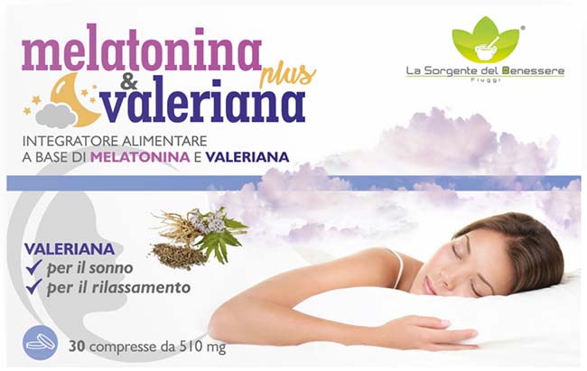 MELATONINA PLUS VALERIANA 30 COMPRESSE - lepimpinelle.it