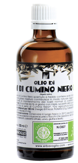 OLIO SEMI CUMINO NERO BIOLOGICO - lepimpinelle.it