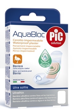 CEROTTO PIC AQUABLOC CM10X8 ANTIBATTERICO 5 PEZZI - lepimpinelle.it