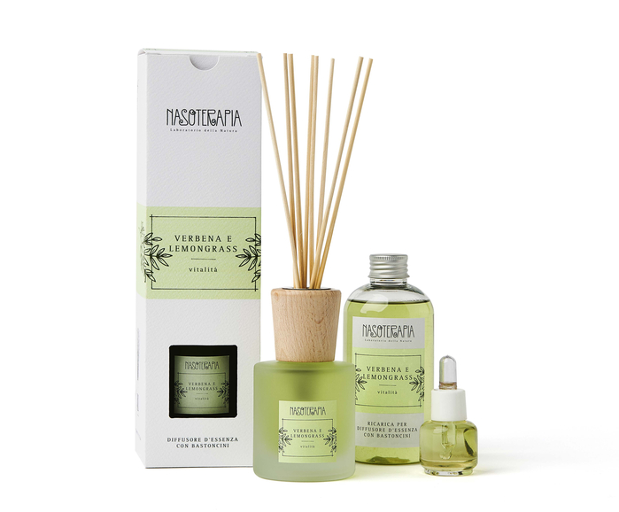 DIFFUSORE BASTONCINO VERBENA LEMONGRASS 100 ML - lepimpinelle.it