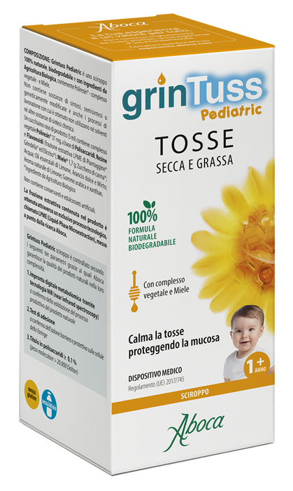 GRINTUSS PEDIATRIC SCIROPPO 180 G - lepimpinelle.it