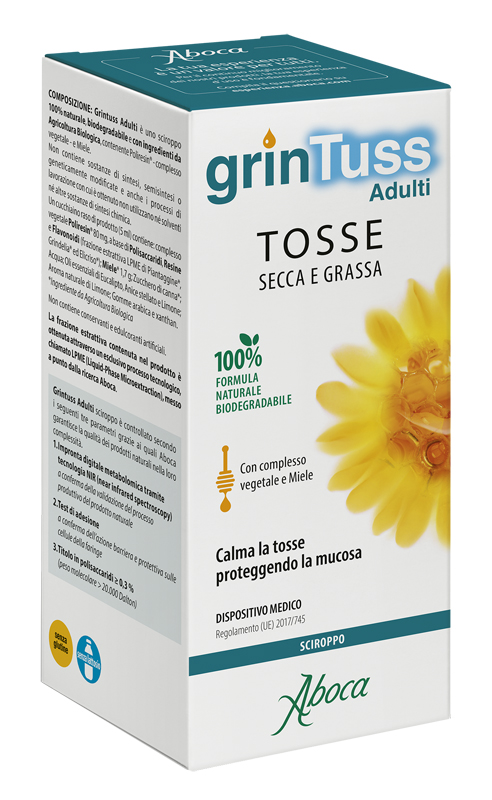 GRINTUSS ADULTI SCIROPPO 180 G - lepimpinelle.it