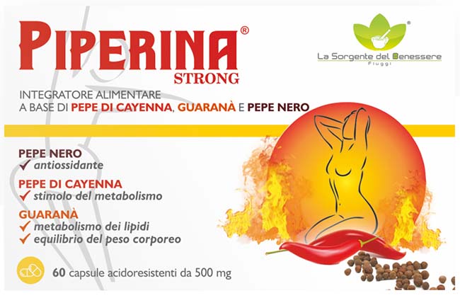 PIPERINA STRONG 60 CAPSULE - lepimpinelle.it