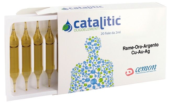 CATALITIC OLIGOELEMENTI RAME ORO ARGENTO CU-AU-AG 20 AMPOLLE - lepimpinelle.it