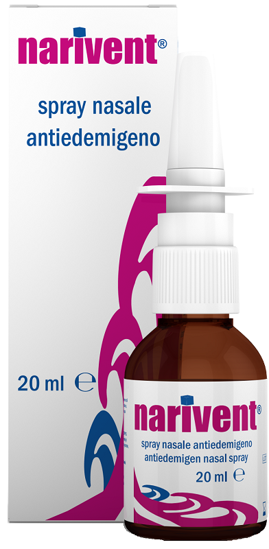 SPRAY NASALE ANTIEDEMIGENO NARIVENT FLACONE 20 ML - lepimpinelle.it