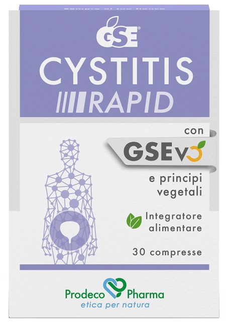 GSE CYSTITIS RAPID 30 COMPRESSE - lepimpinelle.it