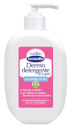 EUPHIDRA AMIDOMIO DERMODETERGENTE 0/5 ANNI 400 ML - lepimpinelle.it