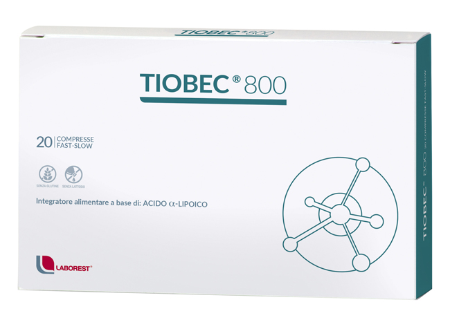 TIOBEC 800 20 COMPRESSE FAST-SLOW 36 G - lepimpinelle.it