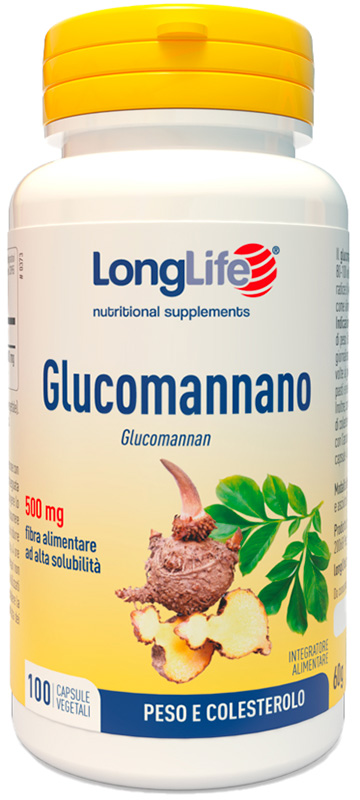 LONGLIFE GLUCOMANNANO 100 CAPSULE VEGETALI - lepimpinelle.it