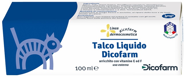 DICOFARM TALCO LIQUIDO 100 ML - lepimpinelle.it
