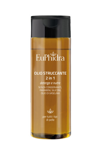 EUPHIDRA OLIO DETERGENTE STRUCCANTE IN FLACONE DA 100 ML CON ASTUCCIO - lepimpinelle.it
