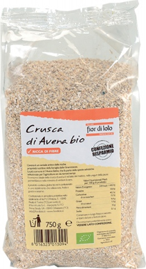 CRUSCA DI AVENA BIO 750 G - lepimpinelle.it