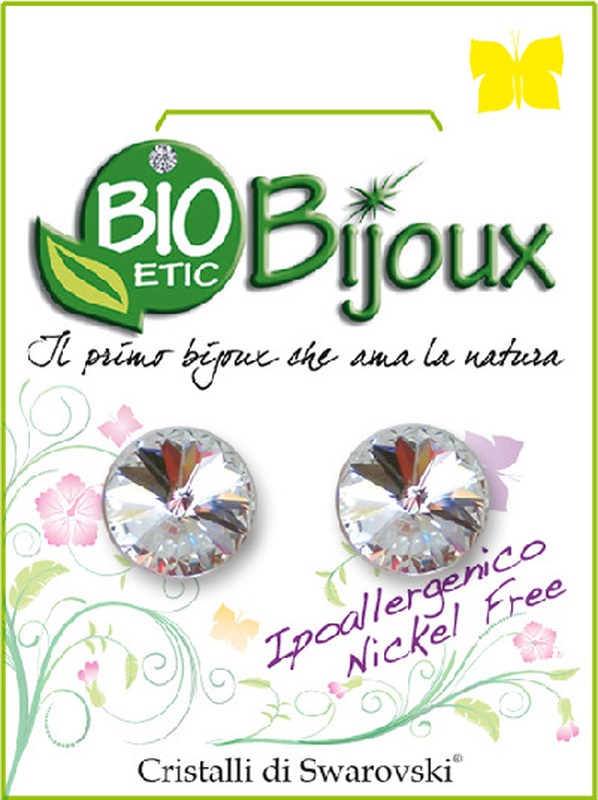 ORECCHINO RIVOLO 10MM CRYSTAL - lepimpinelle.it