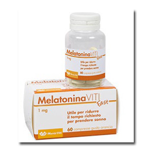 MELATONINA VITI FAST 1MG 60 COMPRESSE GUSTO ARANCIA - lepimpinelle.it