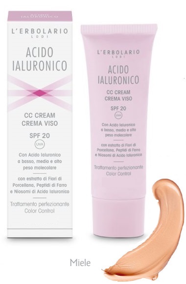 ACIDO IALURONICO CC CREAM MIELE SPF20 50 ML - lepimpinelle.it
