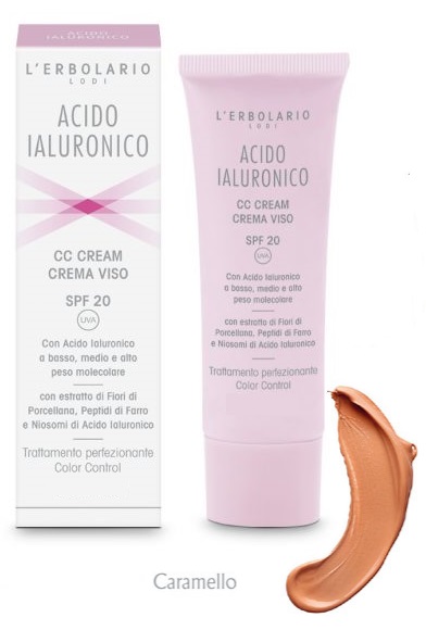 ACIDO IALURONICO CC CREAM CARAMELLO SPF20 50 ML - lepimpinelle.it