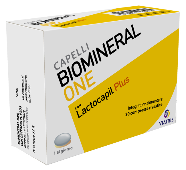 BIOMINERAL ONE LACTOCAPIL PLUS 30 COMPRESSE - lepimpinelle.it