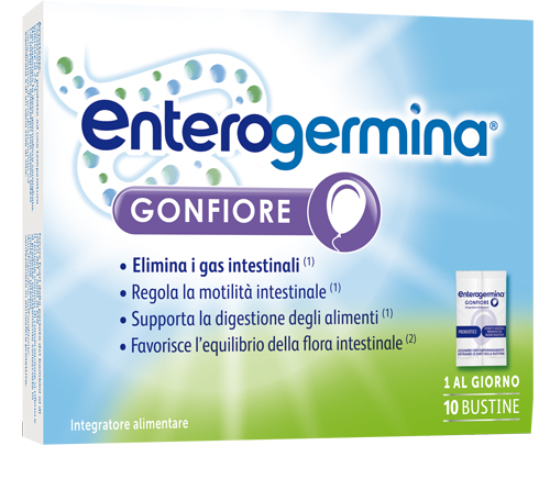 ENTEROGERMINA GONFIORE 10 BUSTINE BIPARTITE - lepimpinelle.it